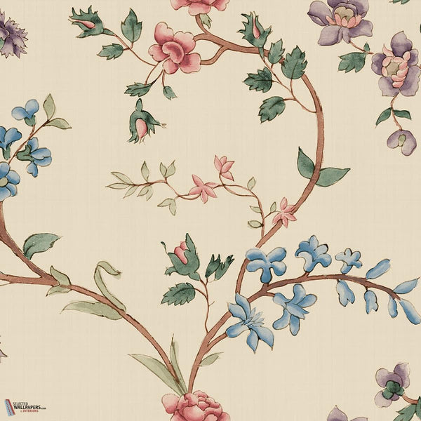 Clara wallpaper-Sandberg-Colorful-Mattic-M2-Selected Wallpapers-Interiors