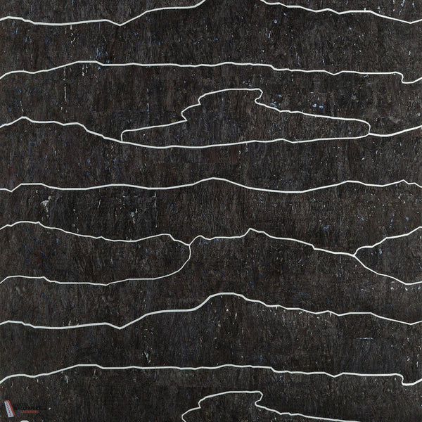Cloud Mosaic Tapete-Thibaut-Black silver-Rolle-Selected Wallpapers-Interiors