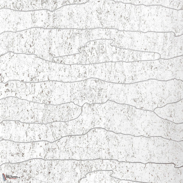 Cloud Mosaic Tapete-Thibaut-White silver-Rolle-Selected Wallpapers-Interiors