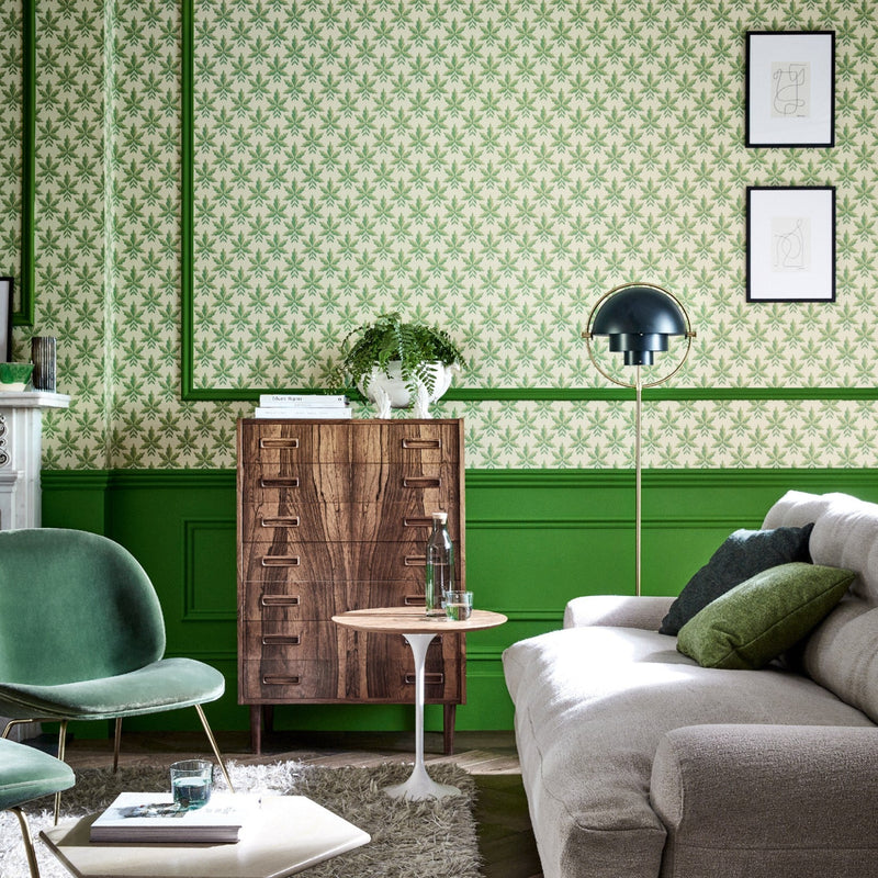 Clutterbuck papel pintado de Little Greene