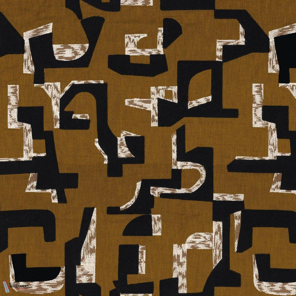Colorado stof-Casamance-Mordore-Meter (M1)-Selected Wallpapers-Interiors