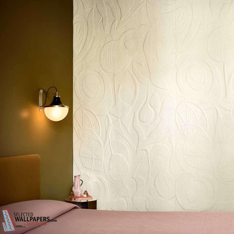 Colosse Frutier Lin Papier Peint-Elitis-Selected-Wallpapers-Interiors
