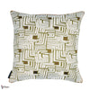 Composition kussen-Casamance-Olive-45 x 45 cm-Selected Wallpapers-Interiors