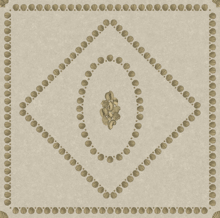 Conchiglie-behang-Tapete-Cole & Son-Gold on Stone-Rol-123/5025-Selected Wallpapers