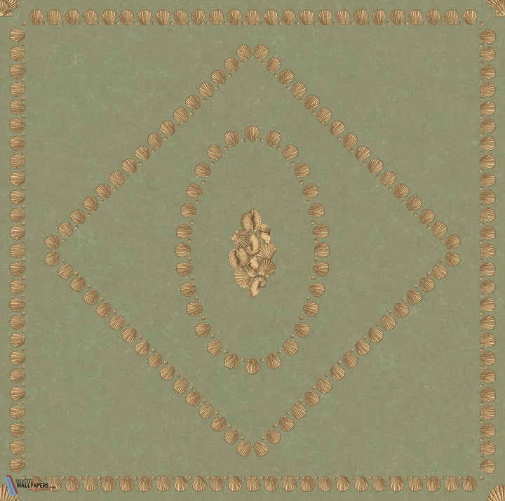 Conchiglie-behang-Tapete-Cole & Son-Antique Gold on Ivy-Rol-123/5026-Selected Wallpapers