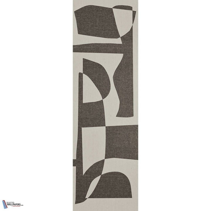 Concordance-Behang-Tapete-Casamance-Noir et Blanc-Paneel-71320123-Selected Wallpapers