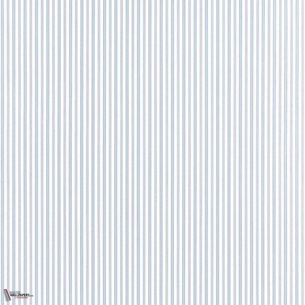 Conner Stripe behang-Thibaut-Light Blue-Rol-Selected-Wallpapers-Interiors
