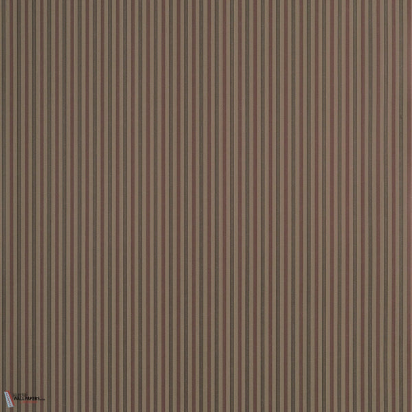 Conner Stripe behang-Thibaut-Brown-Rol-Selected-Wallpapers-Interiors