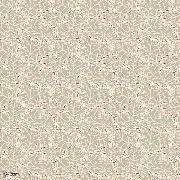 Coral wallpaper-Sandberg-Garden Green-Roll-Selected Wallpapers-Interiors