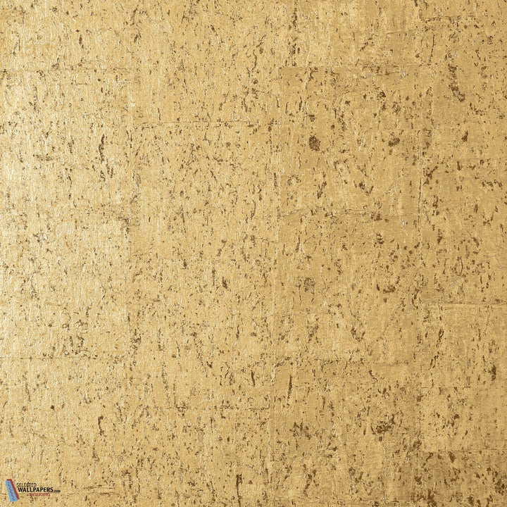 Cork behang-Thibaut-wallpaper-behang-Tapete-wallpaper-Metallic Gold-Rol-Selected Wallpapers