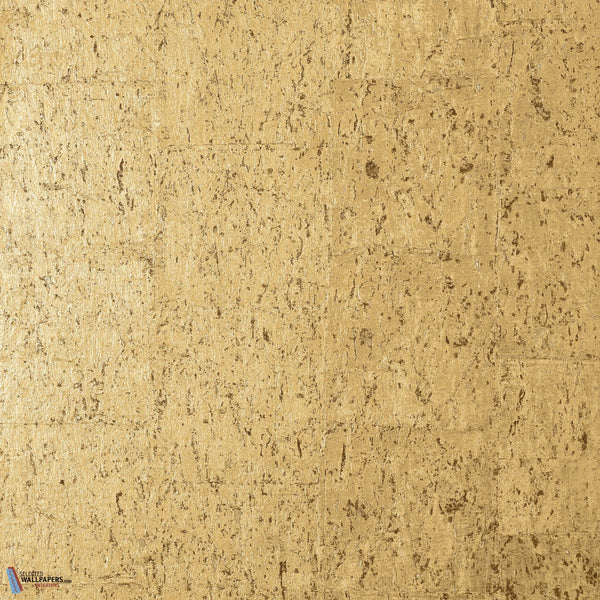 Cork wallpaper-Thibaut-wallpaper-Metallic Gold-Roll-Selected Wallpapers