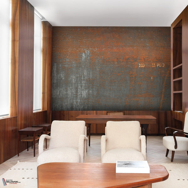 Corrosion wallpaper-Masureel-Selected Wallpapers-Interiors
