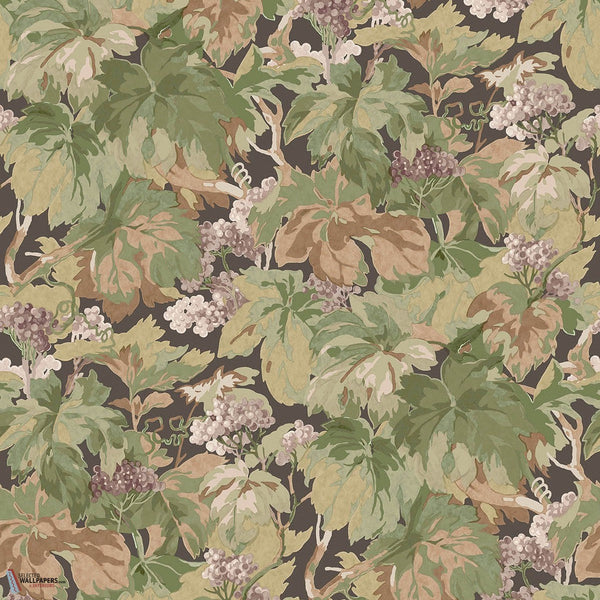 Country Walk behang-Mulberry-Charcoal-Rol-Selected-Wallpapers-Interiors