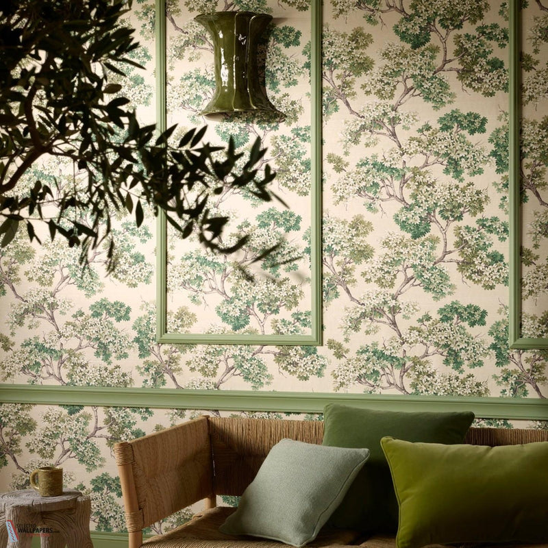 Courtine papier peint de Pierre Frey
