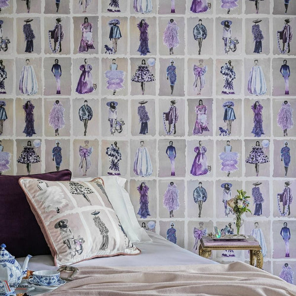 Couture Carousel Tapete-Cole & Son-Selected Wallpapers-Interiors