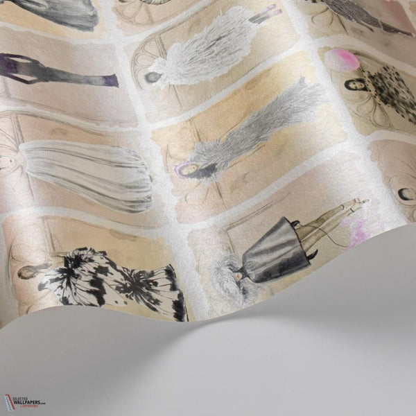 Couture Carousel windows Tapete-Cole & Son-Selected Wallpapers-Interiors
