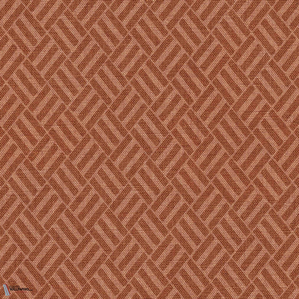 Crosshatch behang-Coordonne-Redwood-Non Woven-Selected-Wallpapers-Interiors