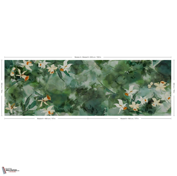 Daffodil Dream behang-Glamora-Selected Wallpapers-Interiors
