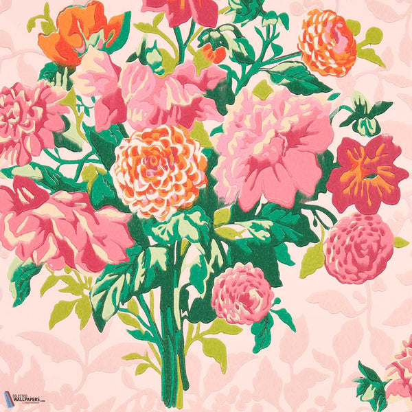 Dahlia Bunch-Behang-Harlequin-Rose Quartz/Spinel-Rol-113056-Selected Wallpapers