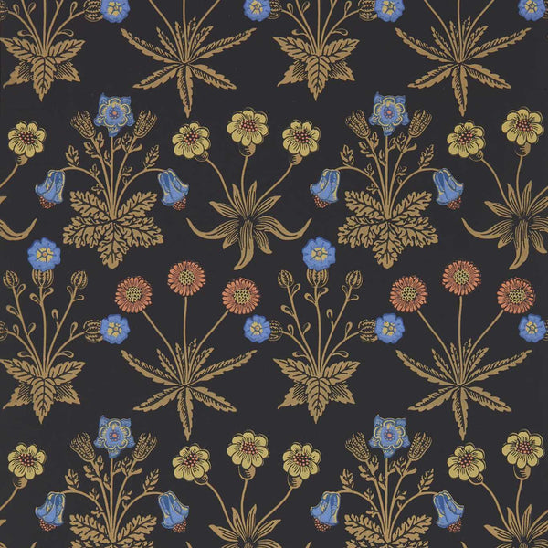 Daisy-behang-Morris & Co-Moonlit-Rol-Selected-Wallpapers-Interiors