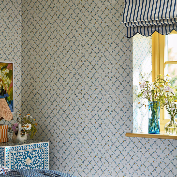 Daisy Trellis-Behang-Tapete-Harlequin-Selected Wallpapers