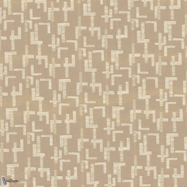 Dalles stof-Casamance-Sable-Meter (M1)-46220309-Selected Wallpapers