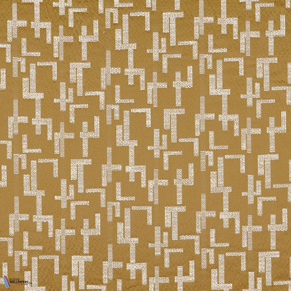 Dalles stof-Casamance-Moutarde-Meter (M1)-46220794-Selected Wallpapers