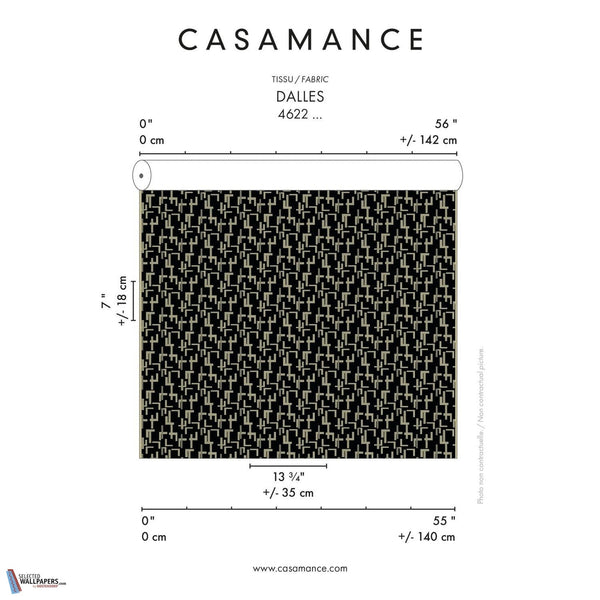 Dalles stof-Casamance-Selected Wallpapers