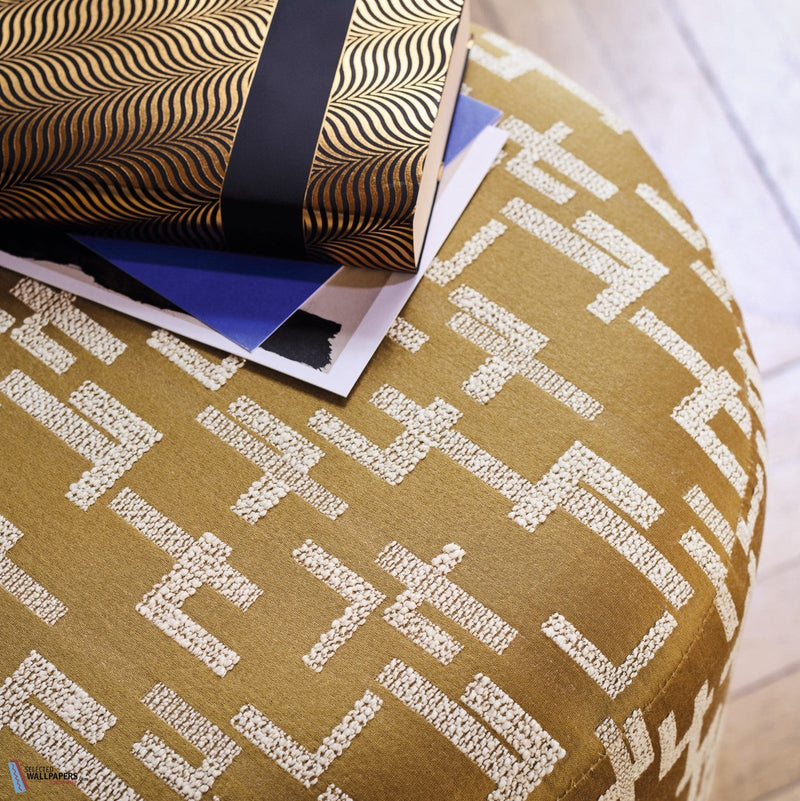 Dalles fabric-Casamance-Selected Wallpapers