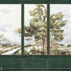 Damaskus View behang-Coordonne-Emerald-Non Woven-M2-Selected Wallpapers-Interiors