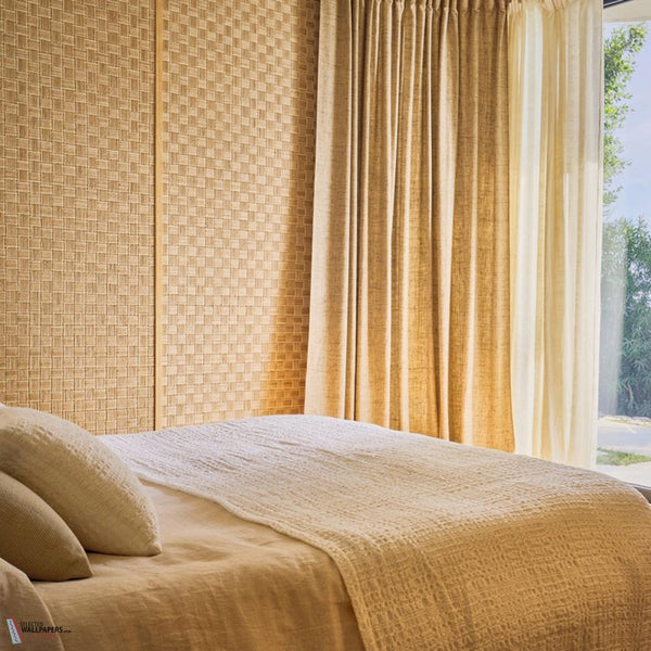 Damier wallpaper-CMO Paris-Selected Wallpapers-Interiors