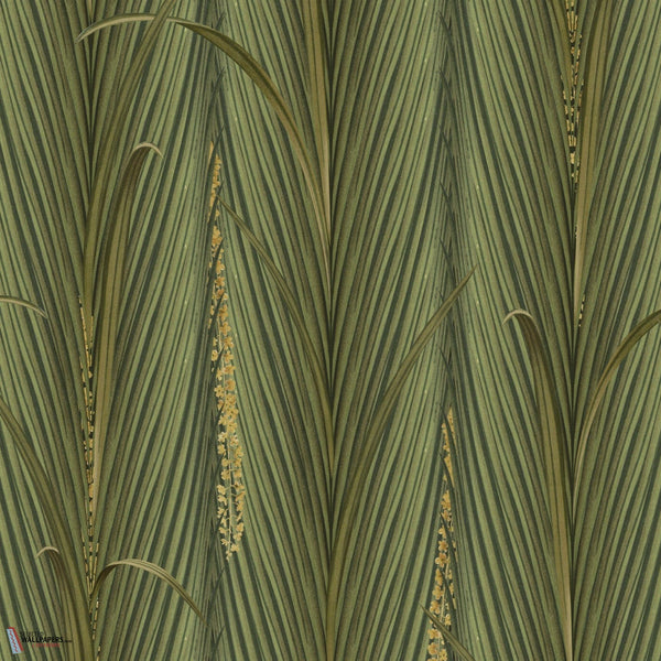 Danube Foliage wallpaper-Mind the Gap-Peridot-Roll-Selected-Wallpapers-Interiors
