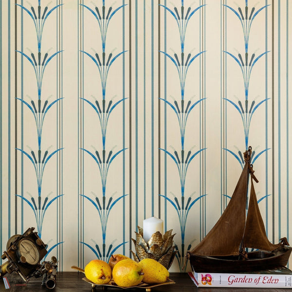 Danube Stripe behang-Mind the Gap-Selected-Wallpapers-Interiors