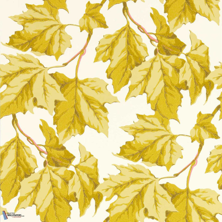 Dappled Leaf-Behang-Tapete-Harlequin-Citrine-Rol-113046-Selected Wallpapers