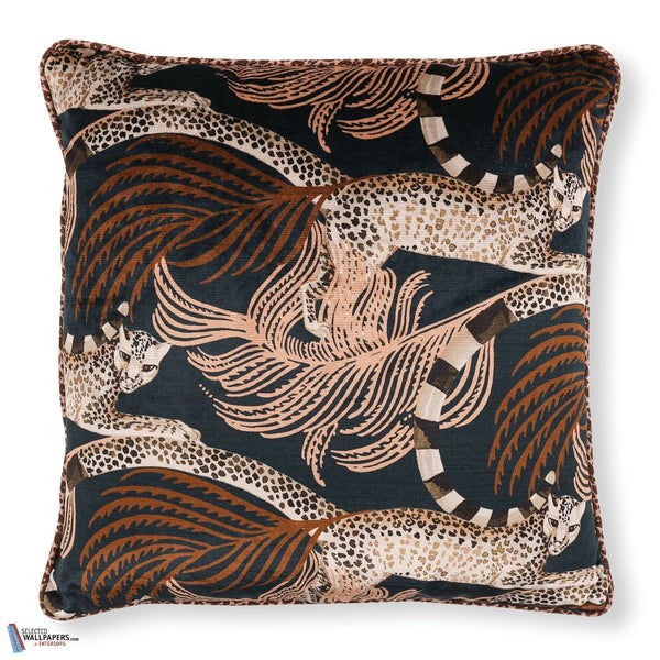 Delilah Velvet Kussen-Kussen-Romo-Sienna-50 x 50 cm-Selected Interiors