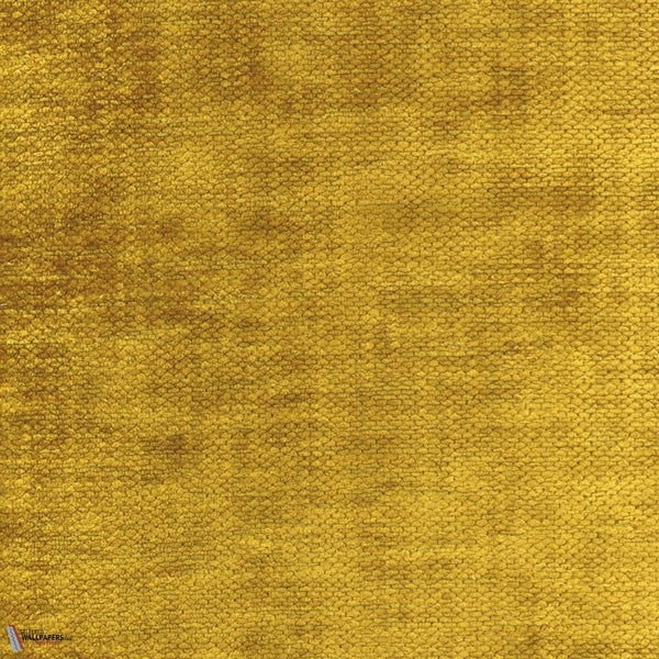 Demoiselle stof-Casamance-Moutarde-Meter (M1)-Selected Wallpapers-Interiors
