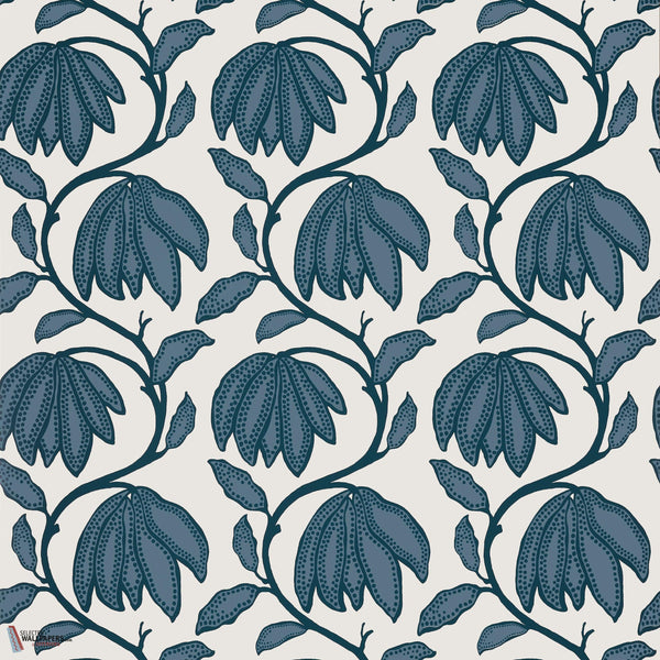 Desert flower wallpaper-Thibaut-Mineral-Roll-Selected Wallpapers-Interiors
