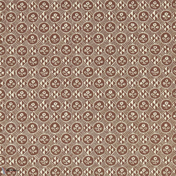 Diamonds & Flowers behang-Zoffany-Bordeaux-Rol-Selected Wallpapers-Interiors