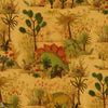 Dinosauria behang-House of Hackney-Turmeric-200 cm-Selected-Wallpapers-Interiors