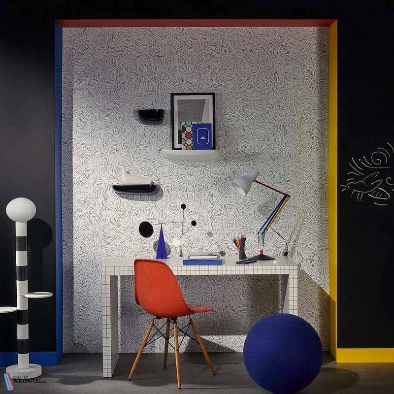 Diorama papier peint de Pierre Frey