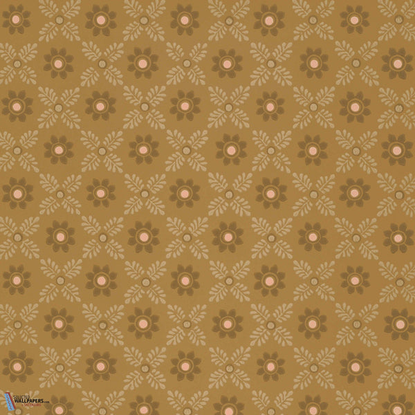 Ditsy Block-Little Greene-behang-Bombolone-Rol-Selected Wallpapers