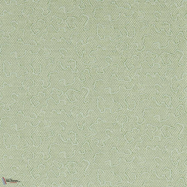 Domino Paper wallpaper-Zoffany-Eau de nil-Roll-Selected Wallpapers-Interiors