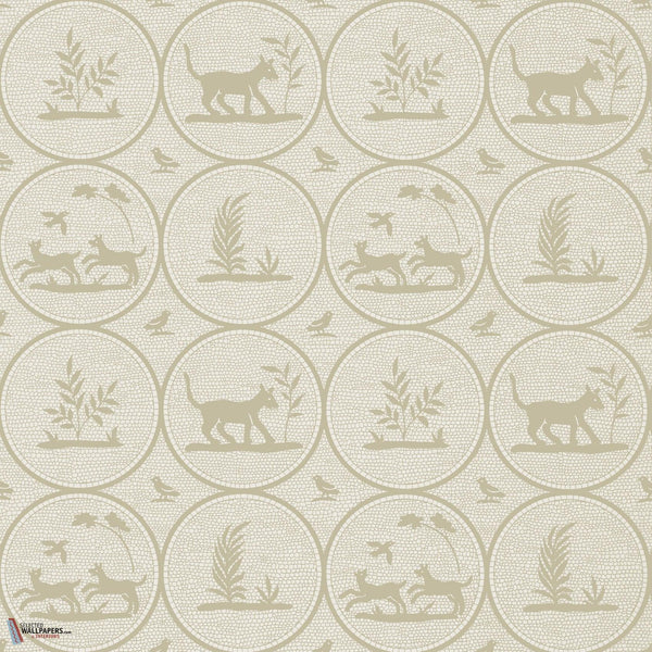 Dooley wallpaper-Thibaut-Beige-Roll-Selected Wallpapers-Interiors