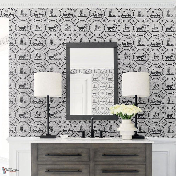 Dooley wallpaper-Thibaut-Selected Wallpapers-Interiors
