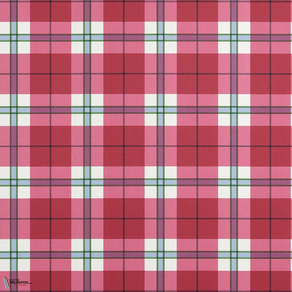Douglas Plaid behang-Thibaut-Red-Rol-Selected-Wallpapers-Interiors