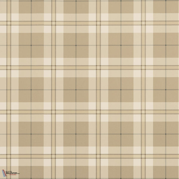 Douglas Plaid behang-Thibaut-Camel-Rol-Selected-Wallpapers-Interiors