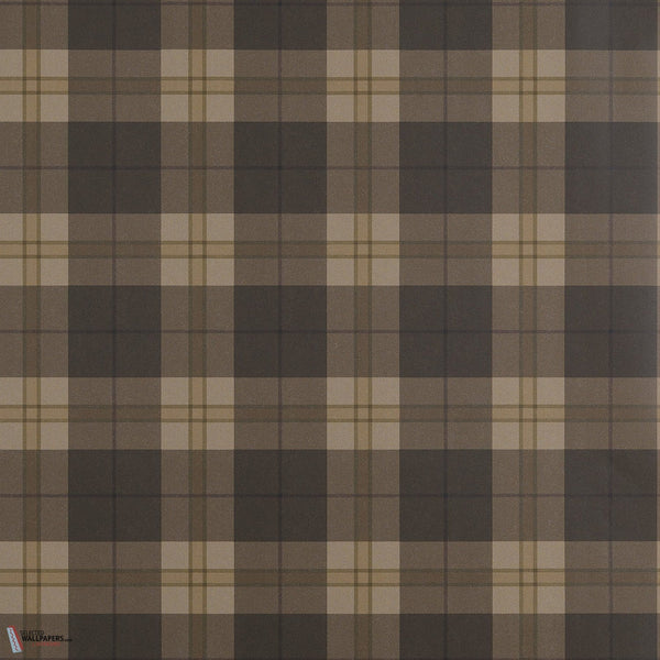 Douglas Plaid behang-Thibaut-Brown-Rol-Selected-Wallpapers-Interiors