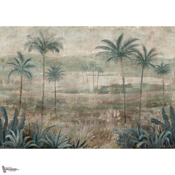 Draa Palms wallpaper-Coordonne-Selected-Wallpapers-Interiors