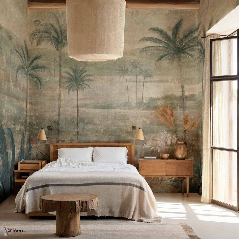 Draa Palms Papier Peint-Coordonne-Selected-Wallpapers-Interiors