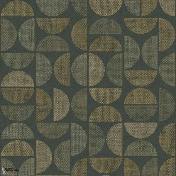 Dualis wallpaper-Casamance-Vert Foret-Roll-Selected-Wallpapers-Interiors